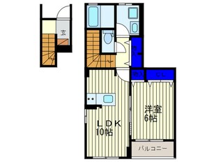 リジエールⅠの物件間取画像